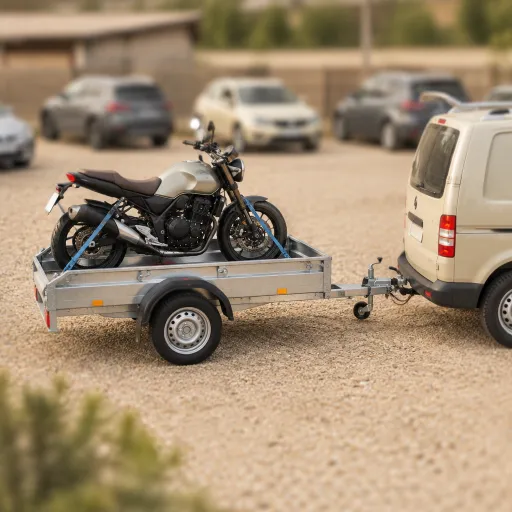 Bien choisir une petite remorque pour moto et utilitaire d’occasion